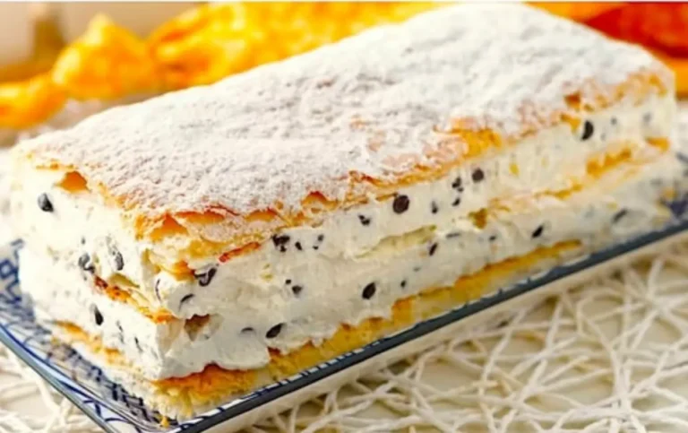 Millefoglie alla Ricotta e Cioccolato