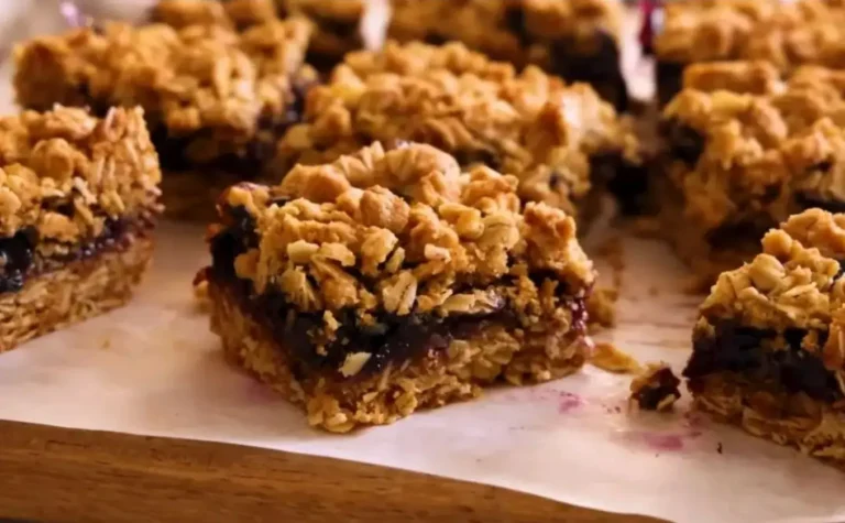 Ricetta FACILE per barrette di avena con marmellata