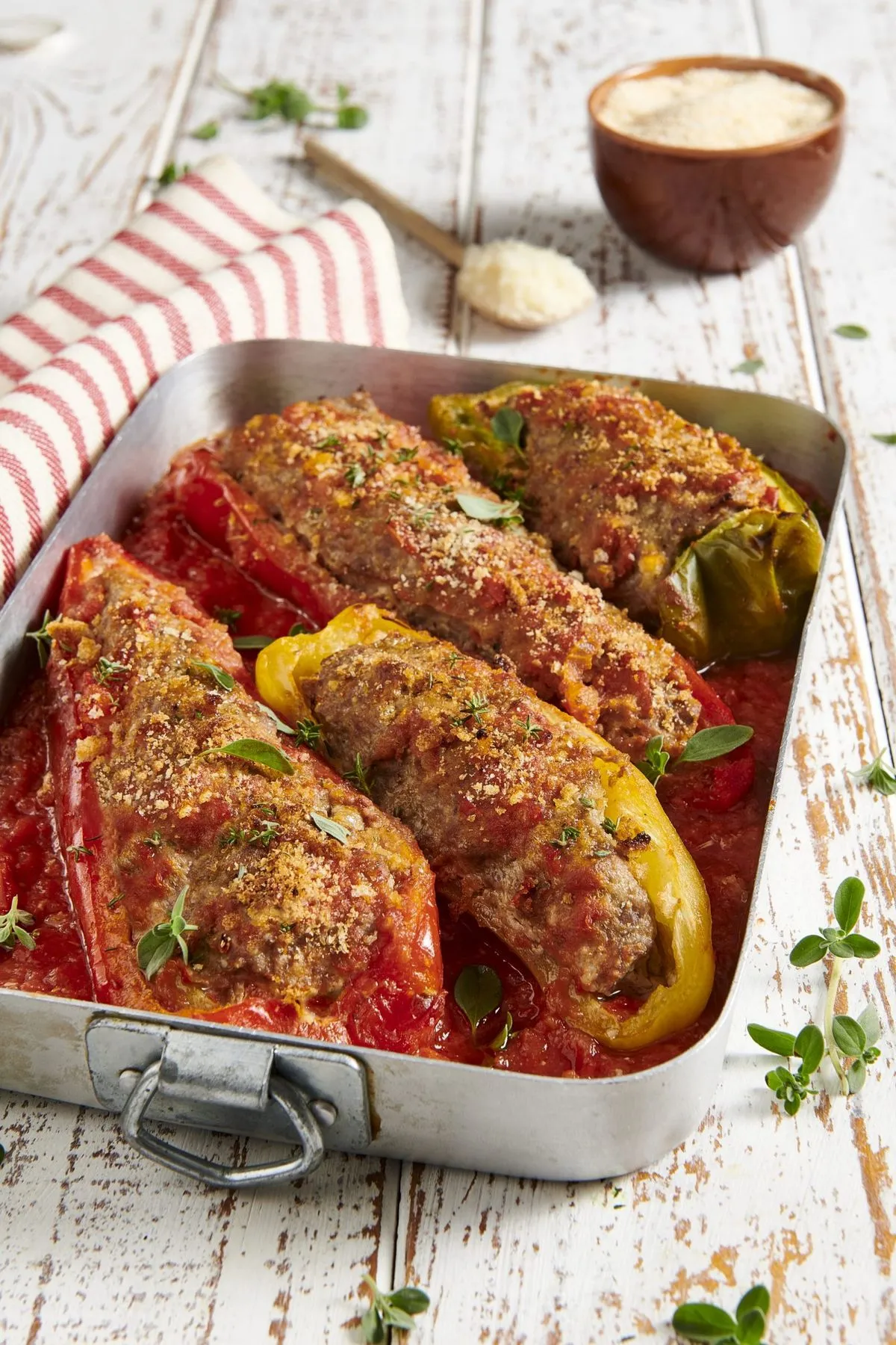 Farciti così i peperoni battono pure la parmigiana,