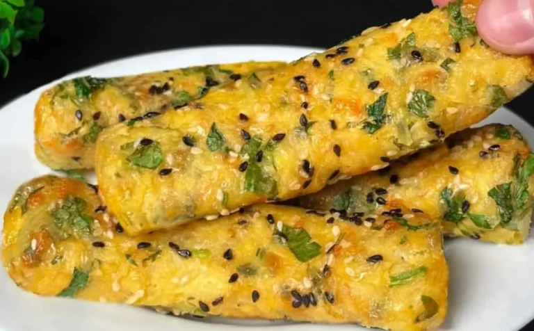 Pancake salati di avena con mozzarella ed erbe aromatiche