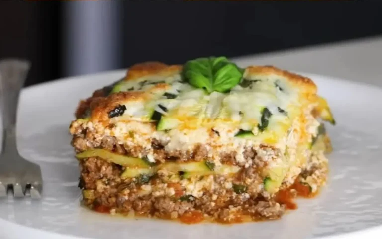 La MIGLIORE e facile lasagna alle zucchine senza zucchero e a basso contenuto di carboidrati