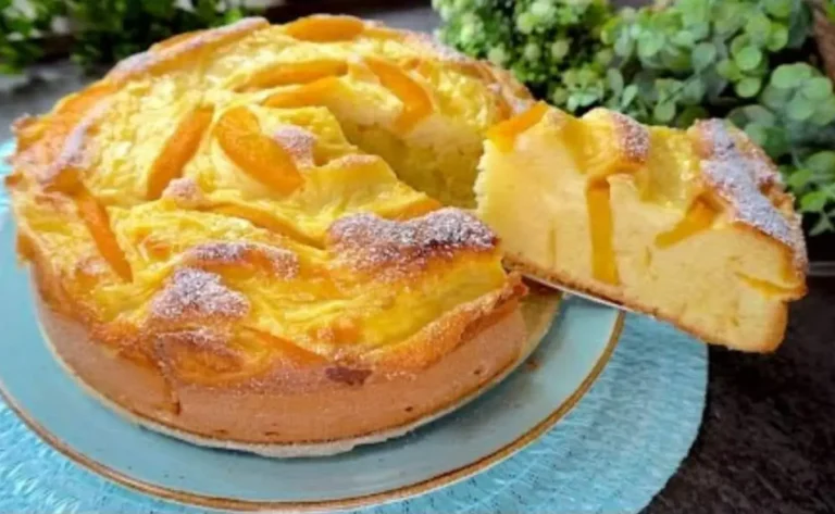 Questa torta la mangerete in 5 minuti! La torta di albicocche più deliziosa!