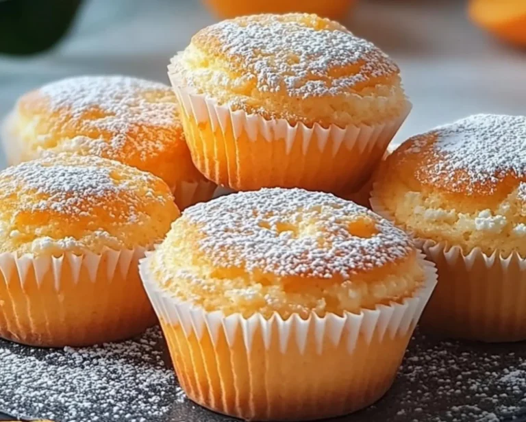 Muffin Ricotta e Arancia Profumati