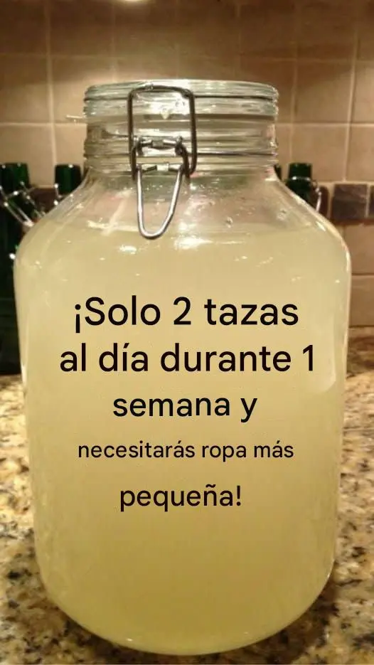 Bebida increíble para bajar de peso rápidamente