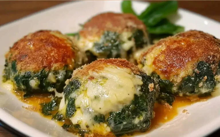 Questo sformato di spinaci e patate sarà pronto in pochi minuti! Polpette di spinaci al formaggio