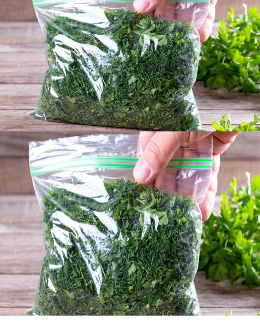 Come conservare il prezzemolo fresco per un mese: