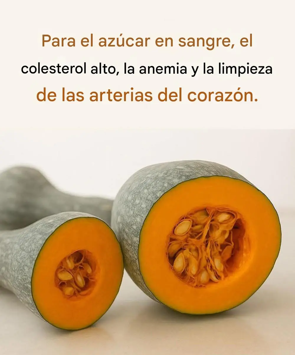 Para el azúcar en sangre, el colesterol alto, la anemia y la limpieza de las arterias del corazón