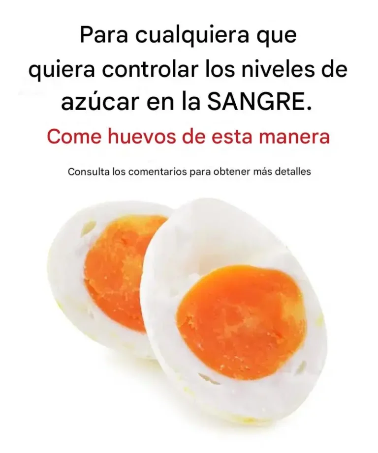Come huevos de esta manera y observa qué pasa con los niveles de azúcar en tu sangre.