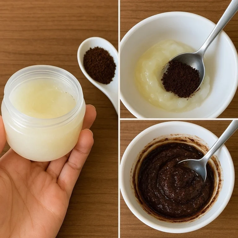 Mezclar vaselina y café: ¿por qué no lo supe antes?