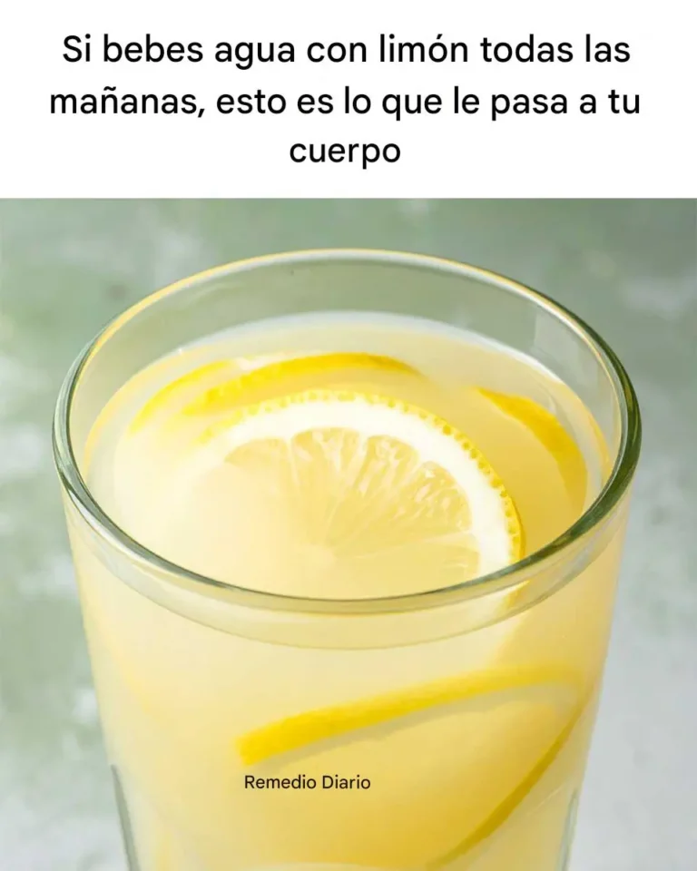 Si bebes agua de limón todas las mañanas, esto es lo que le pasa a tu cuerpo