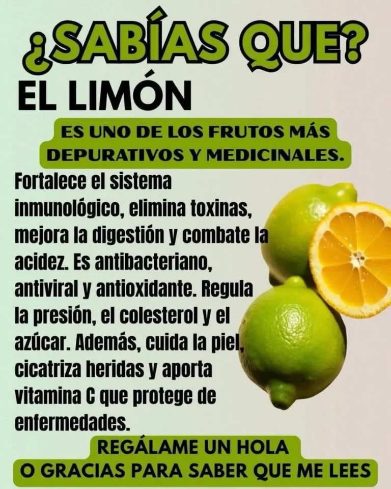 Beneficios del Limón: El Poder Natural para Depurar y Sanar el Cuerpo