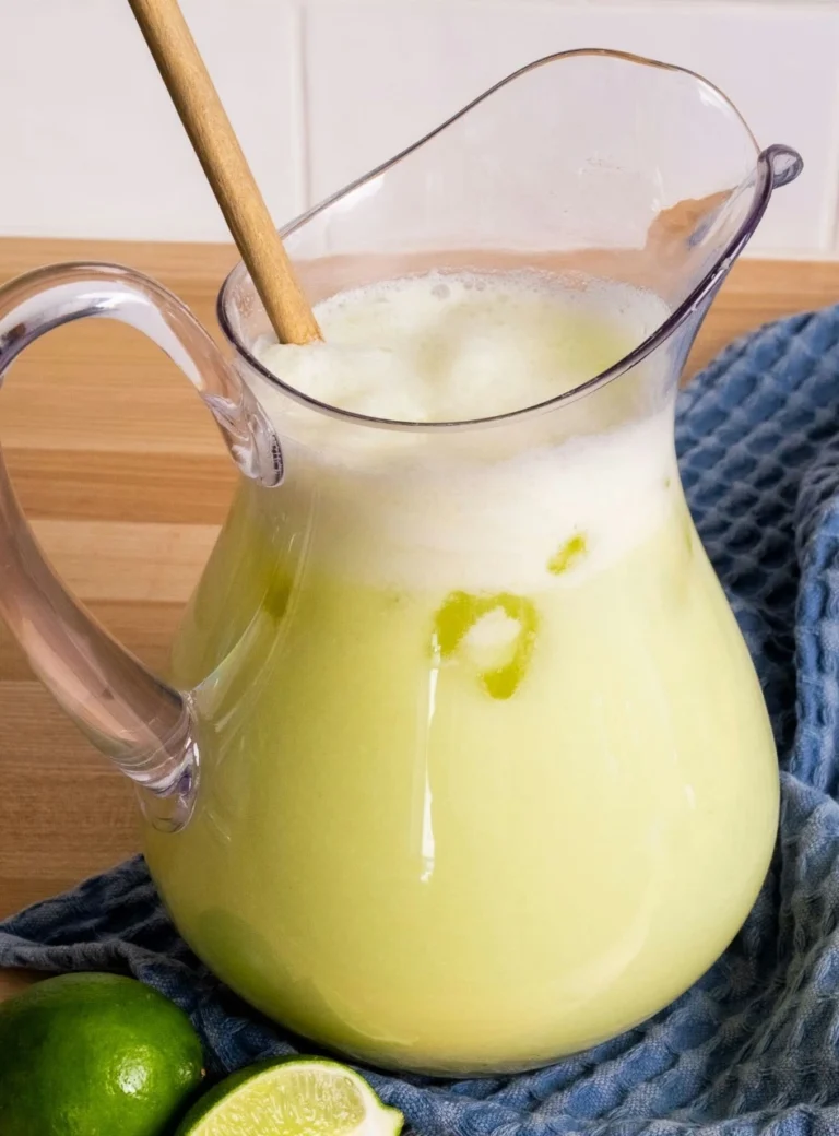 Limonada cremosa brasileña