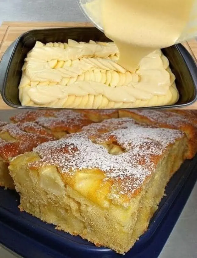 Tarta de manzana en 10 minutos: mi familia sigue pidiendo más