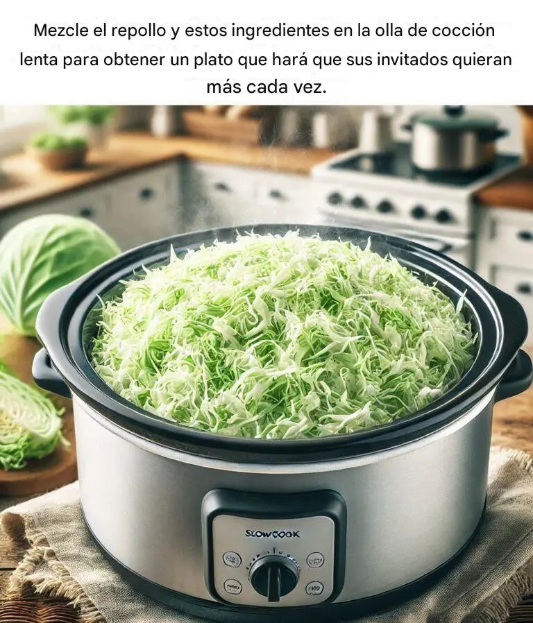 Coloque el repollo y estos ingredientes en una olla de cocción lenta para preparar una comida que sus invitados desearán una y otra vez.