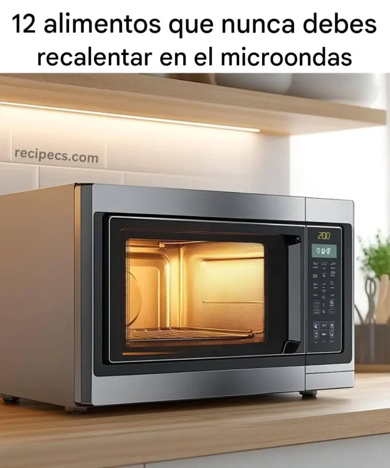 12 alimentos que nunca debes recalentar en el microondas