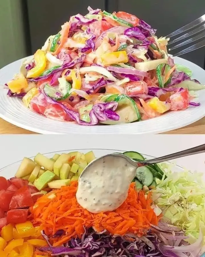 ¡Ensalada de pepino que quema la grasa abdominal! Mi madre perdió 5 kg en un mes.