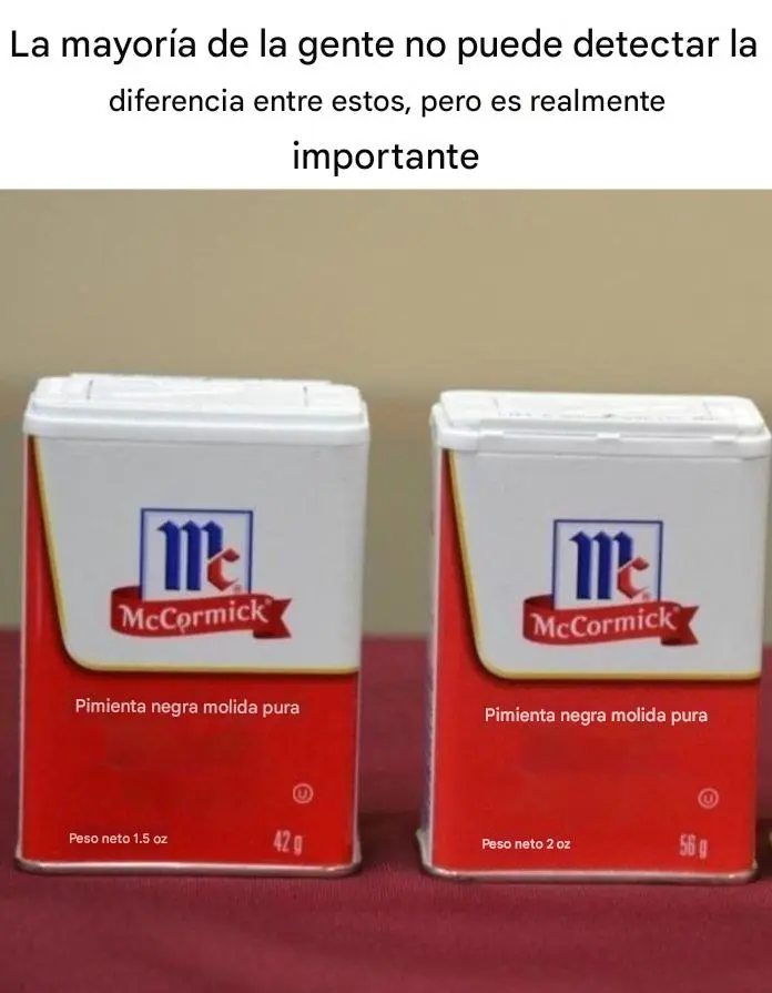 La mayoría de las personas no pueden detectar la diferencia entre estos, pero es realmente importante