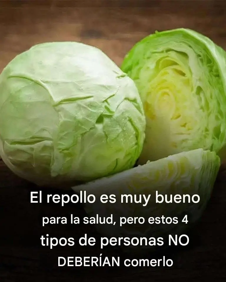 4 tipos de personas que deberían EVITAR comer repollo