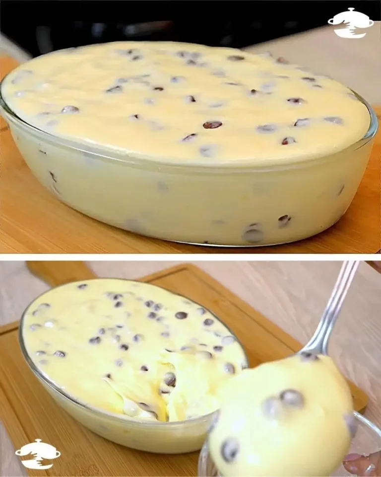 Postre congelado en bandeja de 2 ingredientes