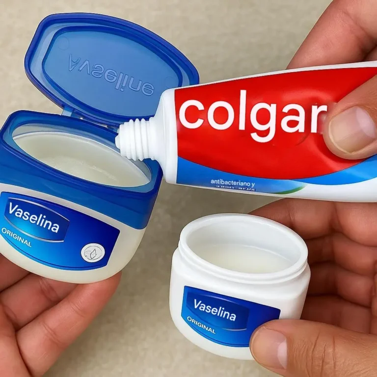 Usos sorprendentes de la vaselina y la pasta de dientes juntas