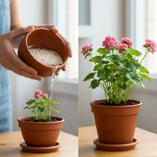 ¿Cómo hacer un fertilizante natural a base de arroz para el cultivo de plantas de interior?