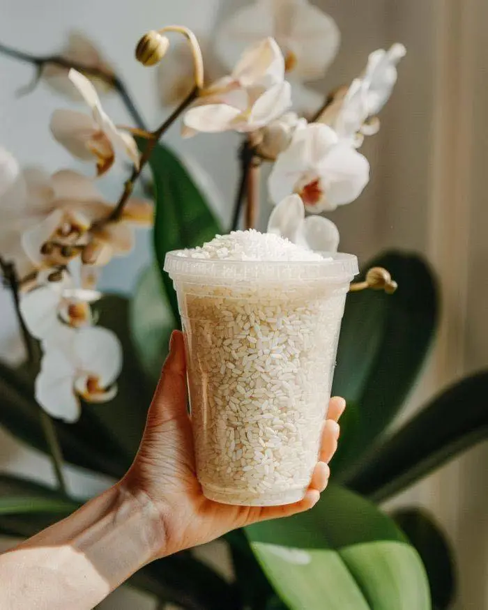 El arroz hace maravillas con las orquídeas, sobre todo si no florecen. Aquí te explicamos por qué y cómo.
