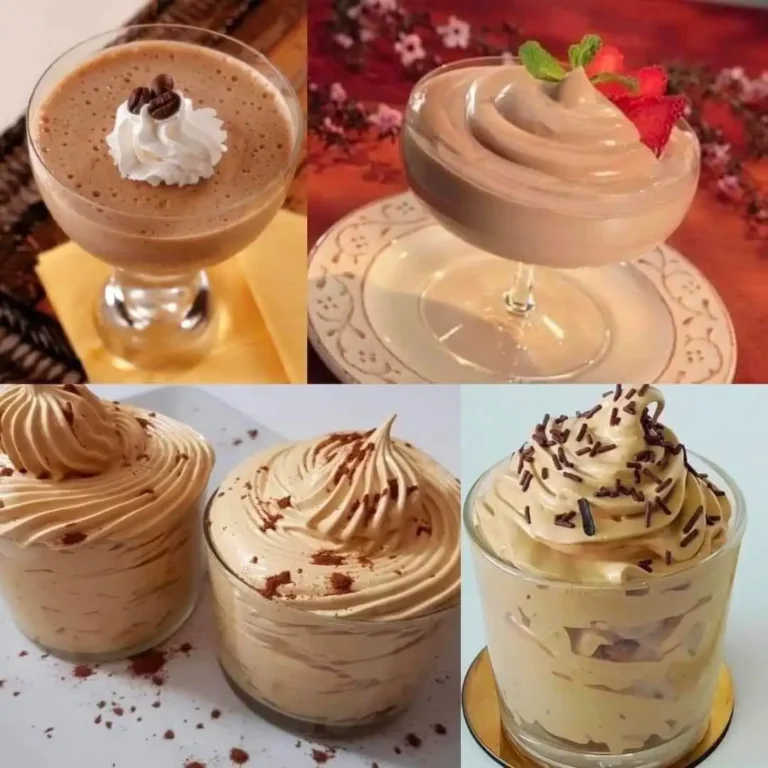 Deliciosa receta de mousse de CAFÉ