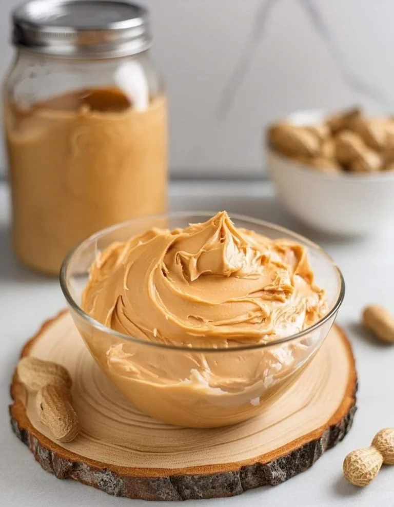 Esponjoso cremoso de mantequilla de maníEsponjoso cremoso de mantequilla de maní