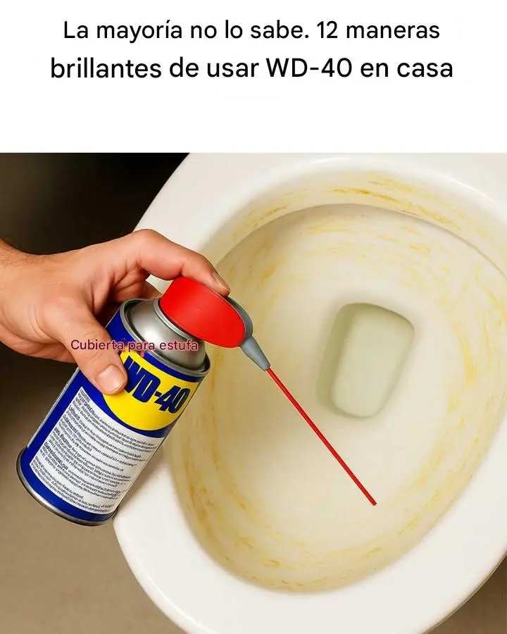 La mayoría no lo sabe. 12 formas brillantes de usar WD-40 en casa