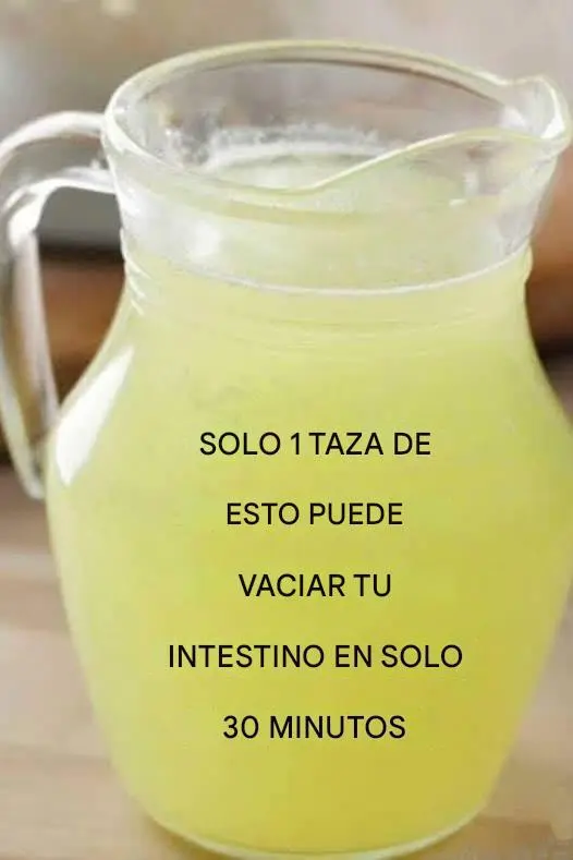 Bebida desintoxicante “secreta” totalmente natural
